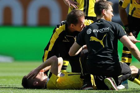 Monatelange Pause: Sprunggelenksbruch bei BVB-Nationalspieler Weigl Monatelange Pause: Sprunggelenksbruch bei BVB-Nationalspieler Weigl