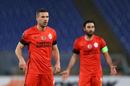 Podolski lässt mit Galatasaray Punkte liegen Podolski lässt mit Galatasaray Punkte liegen