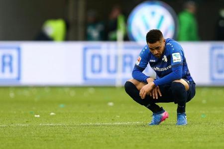 Darmstadt 98 aus der Bundesliga abgestiegen Darmstadt 98 aus der Bundesliga abgestiegen
