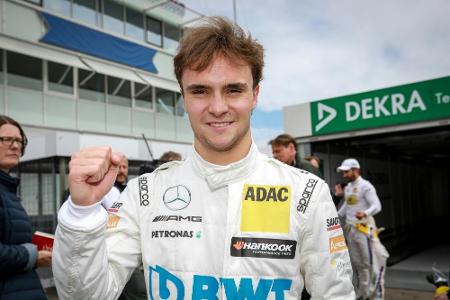 DTM-Auftakt: Berger-Neffe Auer siegt vor Glock und Rockenfeller DTM-Auftakt: Berger-Neffe Auer siegt vor Glock und Rockenfeller