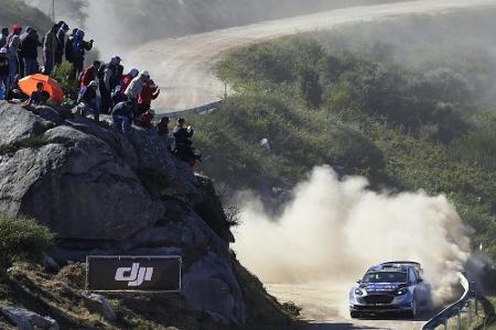 Rallye Portugal: Ford-Pilot Tänak übernimmt die Führung Rallye Portugal: Ford-Pilot Tänak übernimmt die Führung