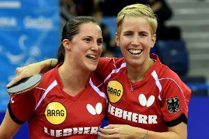 Tischtennis-WM: Alle Damen-Doppel in Runde zwei