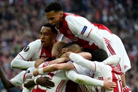 Finale vor Augen: Younes führt Ajax zu furiosem Sieg gegen Lyon Finale vor Augen: Younes führt Ajax zu furiosem Sieg gegen Lyon