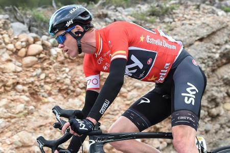 Froome nach Crash wieder im Training - Polizei sucht Verursacher Froome nach Crash wieder im Training - Polizei sucht Verursacher