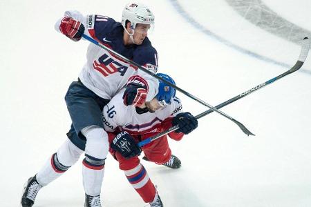Eishockey-WM: USA problemlos gegen Italien Eishockey-WM: USA problemlos gegen Italien