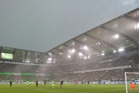 Unterbrechung des Tages: VfL Wolfsburg - Borussia Mönchengladbach Unterbrechung des Tages: VfL Wolfsburg - Borussia Mönchengladbach