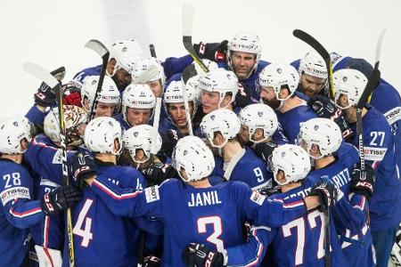 Eishockey-WM: Frankreich mit Vorrundenaus Eishockey-WM: Frankreich mit Vorrundenaus