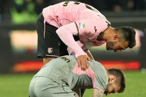 Italien: Palermo zweiter Absteiger, Lazio feiert Kantersieg