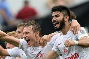 Tasci mit Spartak Moskau russischer Meister