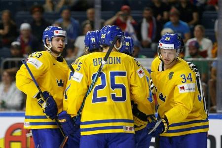 Eishockey-WM: USA Gruppensieger, Schweden im Viertelfinale gegen die Schweiz Eishockey-WM: USA Gruppensieger, Schweden im Viertelfinale gegen die Schweiz