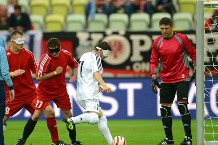 Blindenfußball-Bundesliga: Auftakt zur 10. Saison am Samstag in Berlin Blindenfußball-Bundesliga: Auftakt zur 10. Saison am Samstag in Berlin
