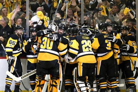 NHL: Titelverteidiger Pittsburgh im Finale gegen Nashville NHL: Titelverteidiger Pittsburgh im Finale gegen Nashville