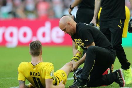 Die Verletzungen von Marco Reus (zusammengestellt vom SID) Die Verletzungen von Marco Reus (zusammengestellt vom SID)