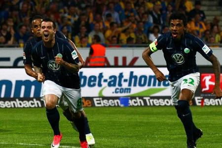 Wolfsburg bleibt Erstligist - Braunschweig scheitert Wolfsburg bleibt Erstligist - Braunschweig scheitert