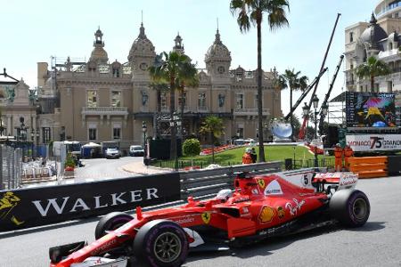Formel 1: Vettel beeindruckt mit nächstem Monaco-Rekord Formel 1: Vettel beeindruckt mit nächstem Monaco-Rekord