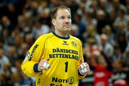 Handball: Flensburgs Torwart Andersson hört 2018 auf Handball: Flensburgs Torwart Andersson hört 2018 auf