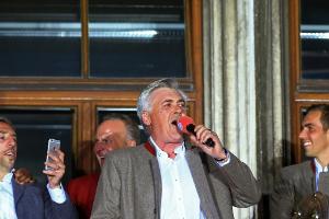 Münchner Meisterfeier: Ancelotti singt und tanzt