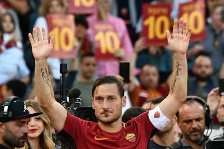 Totti von japanischem Zweitligisten umworben Totti von japanischem Zweitligisten umworben