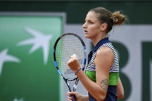 Noch zwei Siege bis zur Nummer eins: Pliskova im Paris-Viertelfinale