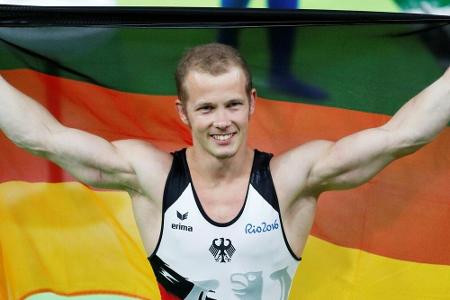 55.000 Turner verabschieden Olympiasieger Hambüchen