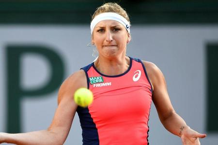 Bacsinszky trotzt Regenunterbrechungen: Halbfinal-Einzug in Paris Bacsinszky trotzt Regenunterbrechungen: Halbfinal-Einzug in Paris