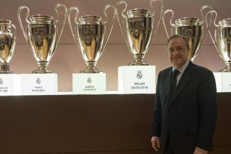 Florentino Perez bleibt Präsident von Real Madrid Florentino Perez bleibt Präsident von Real Madrid