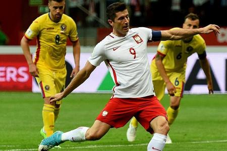 Lewandowski überragend: Polen weiter auf WM-Kurs Lewandowski überragend: Polen weiter auf WM-Kurs