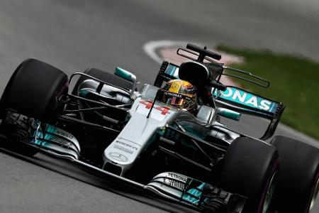 Formel 1: Hamilton in Montréal auf Startplatz eins - Vettel Zweiter Formel 1: Hamilton in Montréal auf Startplatz eins - Vettel Zweiter