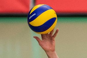 Volleyballer in Finalrunde in León