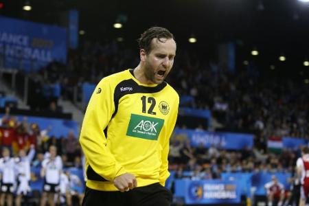 Abschluss der EM-Quali: Heinevetter Kapitän gegen die Schweiz Abschluss der EM-Quali: Heinevetter Kapitän gegen die Schweiz