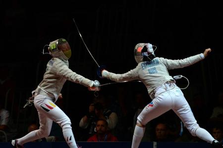 Säbelfechterin Limbach Athletensprecherin des Europaverbandes Säbelfechterin Limbach Athletensprecherin des Europaverbandes