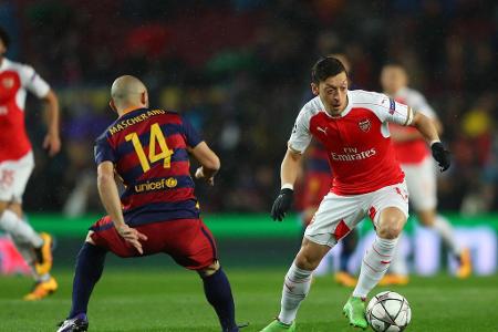 Platz 11: Mesut Özil (61 Spiele)