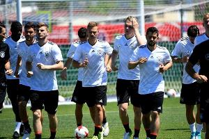 Alle fit: DFB-Auswahl im Abschlusstraining mit 21 Spielern
