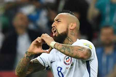 Deutsche Gruppe: Vidal und Vargas lassen Chile jubeln
Chile Deutsche Gruppe: Vidal und Vargas lassen Chile jubeln
Chile