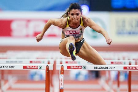 Hürdensprinterin Dutkiewicz siegt bei Diamond-League-Premiere Hürdensprinterin Dutkiewicz siegt bei Diamond-League-Premiere