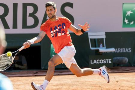 French Open: Titelverteidiger Djokovic erreicht Viertelfinale French Open: Titelverteidiger Djokovic erreicht Viertelfinale
