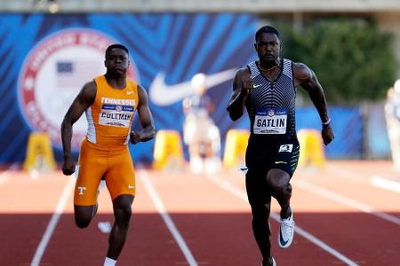 Colemann mit Weltjahresbestleistung über 100 m Colemann mit Weltjahresbestleistung über 100 m