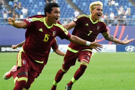 U20-WM: Venezuela gegen England erstmals in einem WM-Finale U20-WM: Venezuela gegen England erstmals in einem WM-Finale