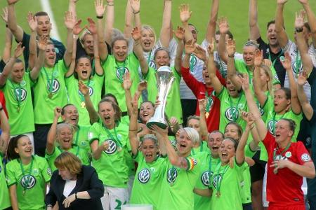 Wolfsburg: Ehrung für Double-Gewinner am Wolfsburg: Ehrung für Double-Gewinner am