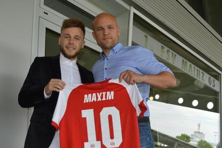 Mainz verpflichtet Rumäne Maxim Mainz verpflichtet Rumäne Maxim