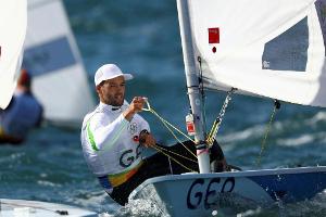 Kieler Woche: Buhl vor Abschlusstag im Laser auf Platz zwei
