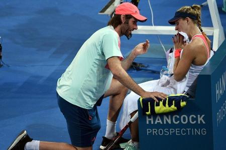 Kerber hält an Trainer Beltz fest - Kerber hält an Trainer Beltz fest -