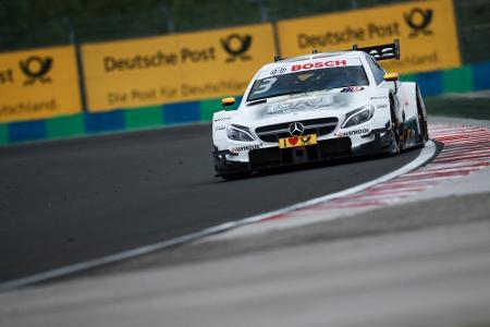 DTM: Di Resta und Glock überraschen in Ungarn - Green disqualifiziert DTM: Di Resta und Glock überraschen in Ungarn - Green disqualifiziert
