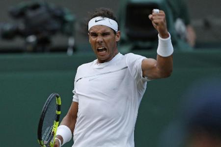 Nadal ohne Satzverlust im Achtelfinale - Murray mit Mühe Nadal ohne Satzverlust im Achtelfinale - Murray mit Mühe