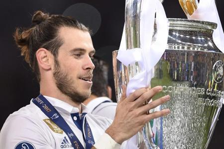 Im Kampf um den Königsklassen-Titel: Bale sieht Bayern als Konkurrenten Im Kampf um den Königsklassen-Titel: Bale sieht Bayern als Konkurrenten
