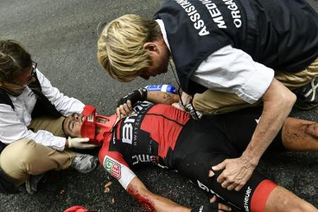 Tour: Australier Porte nach schwerem Sturz ausgeschieden Tour: Australier Porte nach schwerem Sturz ausgeschieden