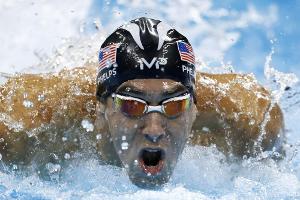 Rekord-Olympiasieger Phelps verliert Rennen gegen Computer-Hai