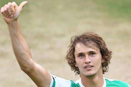 Wimbledon: Alexander Zverev zum Auftakt ohne Satzverlust Wimbledon: Alexander Zverev zum Auftakt ohne Satzverlust