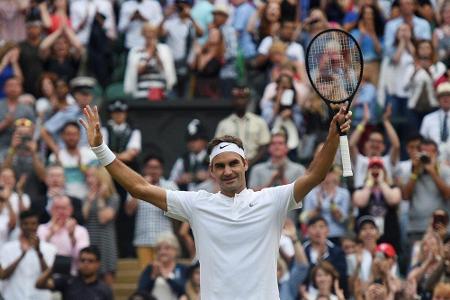 Zverev-Brüder in Wimbledon getrennt: Mischa unterliegt Federer Zverev-Brüder in Wimbledon getrennt: Mischa unterliegt Federer