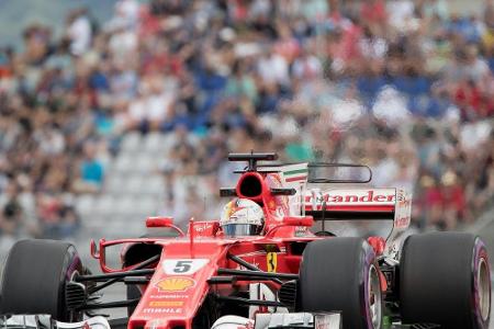 Formel 1: Vettel im dritten Training in Österreich vor Hamilton Formel 1: Vettel im dritten Training in Österreich vor Hamilton